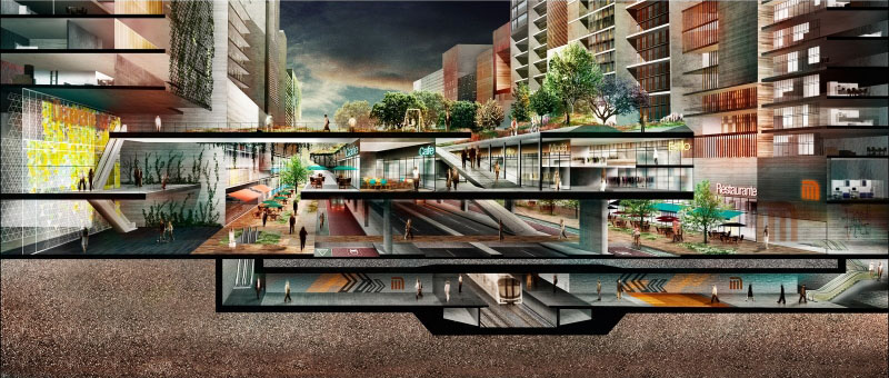 Illustration for article titled México DF convertirá esta avenida en un espectacular parque elevado